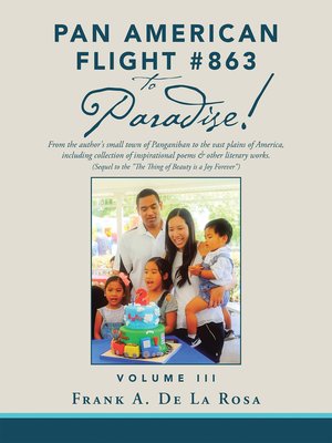 cover image of Pan American Flight #863 to Paradise!